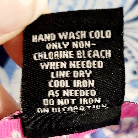 Peck & Peck Women's Blouse Size M Blue White Paisley Tunic Top Boho Embroidered - Picture 12 of 12